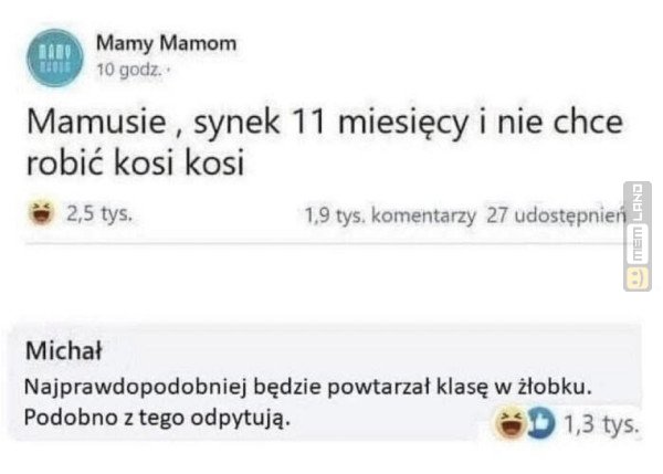 Śmieszny mem: 7313029 - MemLand