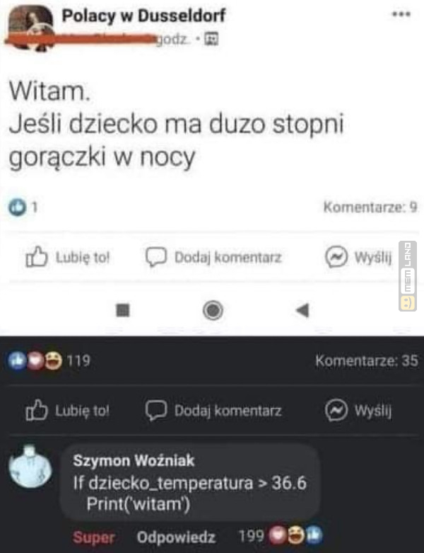 Śmieszny mem: 8608212 - MemLand